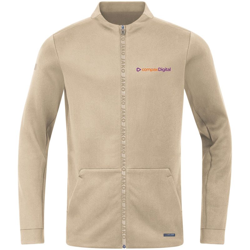 compax-Sweatjacke-beige