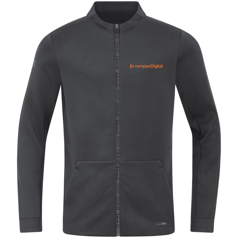 compax-Sweatjacke-grau