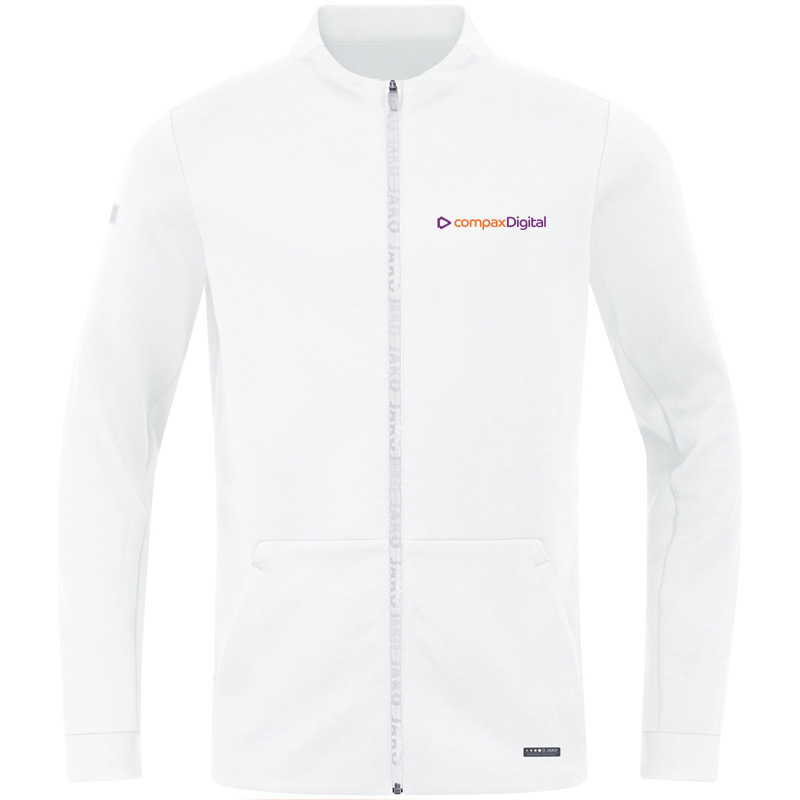 compax-Sweatjacke-weiss
